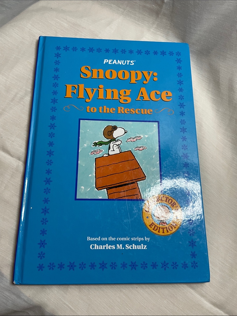 Peanuts Snoopy: Flying Ace to the Rescue - Blue and Orange Cover